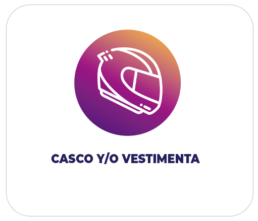 Casco y vestimenta